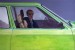 Stefan im grünen Auto